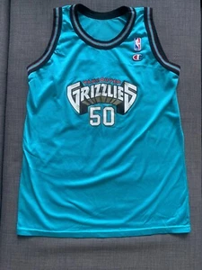 Vintage Bryant Big Country Reeves Vancouver Grizzlies Basketball Jersey Small/40 - Picture 1 of 2