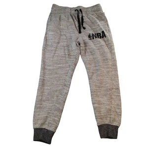 NBA Marken Jogginghose Herren Gr. M gerades Bein grau Basketball Athleisure - Bild 1 von 7