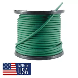 GP Car Audio True 4 AWG 100% OFC Pure Copper Power/Ground Wire Green Lot - Picture 1 of 3