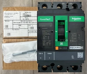 Interruptor principal Square D HJL36125 3 polos 125A 600V - Imagen 1 de 5