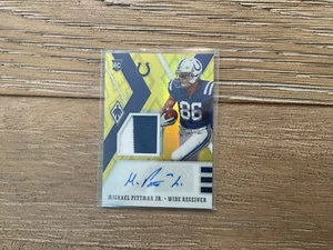 2020 Panini Phoenix Football Michael Pittman Jr. Yellow RPA 12/50 SP Colts Auto - Picture 1 of 2