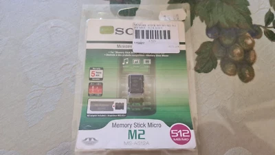 Sony Memory Stick Micro M2 512MB MS-A512A - Image 1 of 3