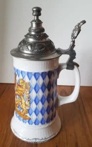Dr. Merkle Atelier Porcelain German Beer Stein Bayern Dornier - Picture 1 of 10