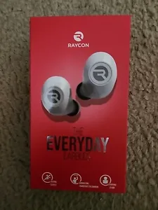 Raycon The Everyday Earbuds, Bluetooth Wireless Earbuds, Matte White - Picture 1 of 4