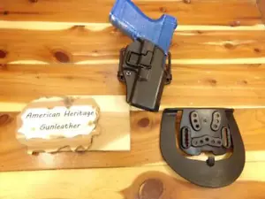 Size 02 BLACKHAWK Serpa Level II Paddle & Belt Gun Holster for GLOCK 19 23 32 36 - Picture 1 of 5