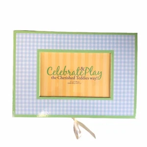 Cherished Teddy Gift Box Set Celebrate & Play Bear Spoon NEW - Picture 1 of 15