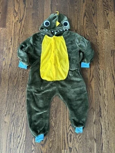 Costume Kids  Pajamas Unisex Dragon  Halloween youth 5t - Picture 1 of 6