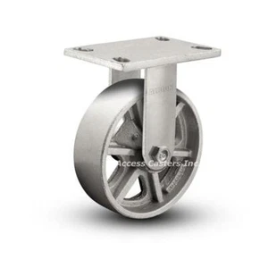 Rueda rígida 72CA06201R 6" X 2" Albion, rueda de hierro fundido, 1400 lb. Capacidad - Imagen 1 de 2