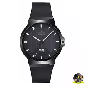 Junghans Force Mega Solar Analog-Digital Schwarz Keramik Herrenuhr 018/1000.00 - Bild 1 von 7