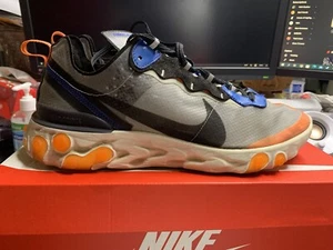 Size 10.5 - Nike React Element 87 Total Orange - Picture 1 of 6