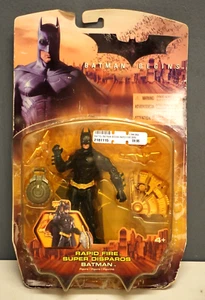 DC Batman Begins Battle Gear Batman Action Figure 2005 Mattel No. H1329 - NEW! - Picture 1 of 6