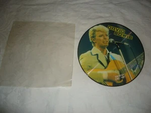 DAVID BOWIE-LTD. EDITION INTERVIEW PICTURE DISC 1987 PRIVATE LABEL LP EXC. VG+ - Picture 1 of 2