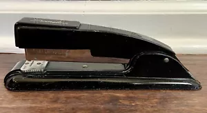 Swingline Model 27 Desktop Stapler 8-1/2" Black Metal - Large Vintage Art Deco - Picture 1 of 15