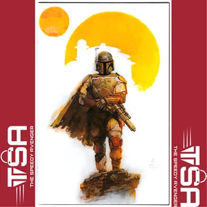 STAR WARS REGRESO DEL PALACIO DE LOS JEDI JABBA #1 Alex Maleev 2da impresión 1:25 Virgen - Imagen 1 de 3