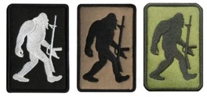 Big Foot Official VELCRO® Military Combat Patch Badge Backpack Travel Airsoft - Picture 1 of 6
