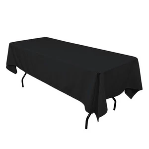 15 pack 60"×108" inch Seamless Polyester Tablecloths Wholesale Wedding Catering - Picture 1 of 30