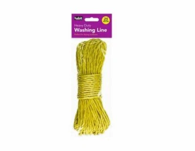 Heavy Duty Strong Clothes Washing Line Rope Laundry Dryer 25M - Image 1 of 3
