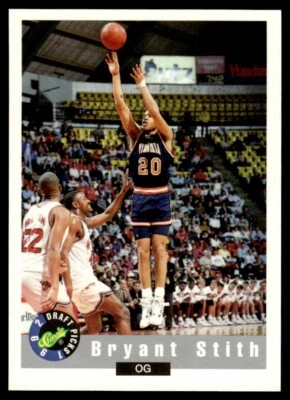 1992-93 CLASSIC DRAFT PICKS BRYANT STITH VIRGINIA CAVALIERS #19 - Image 1 of 2