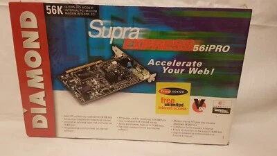DIAMOND SUPRA EXPRESS 56i PRO MODEM. Sealed retail pack - Image 1 of 4