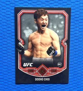 *DOOHO CHOI* ~2017 DEBUT “RED” PARALLEL ROOKIE~ TOPPS UFC MUSEUM *(ROOKIE(/25)* - Picture 1 of 7