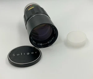 Soligor Tele-AUTO 200mm f3.5 Lens With Bag - Picture 1 of 10