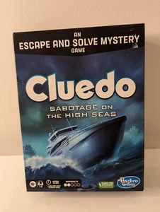 Cluedo Sabotage on the High Seas Mystery Strategy Game Hasbro Gaming Complete - Picture 1 of 8