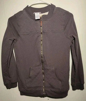 Tommy Bahama Niños L Grande 11-12 Años Gris Cremallera Completa Sudadera Forrada de Piel Sintética Foto 1 de 4