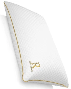 Queen Memory Foam Pillow, Adjustable Shredded Odor-Free Pillow for Neck & Sho... - Picture 1 of 9
