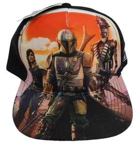 Disney The Star Wars The Mandarin Hat Adult Graphic Snapback Cap NWT - Picture 1 of 10