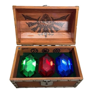 The Legend of Zelda Rupie Set 3er Pack Sammeltruhe MACHT KULTIGEN SOUND Lesen - Bild 1 von 11