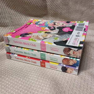 Yarichin Bitch Club #1 2 3 Tanaka (Sublime, 2019) [Explicit] Graphic Novel Manga - Picture 1 of 6