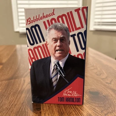 New Unopened Cleveland Guardians Tom Hamilton Bobble Head MLB Baseball NIB - Image 1 of 4