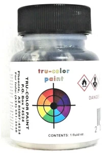 Tru-Color TCP-329 CB&Q Chicago Burlington & Quincy Gray #1 1 oz Paint Bottle - Picture 1 of 3