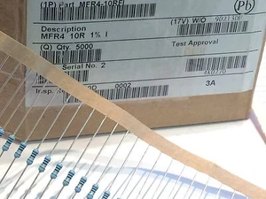 MFR4-10RFI WELWYN RESISTOR 10 OHM 1% 0.25W x4760 pcs SURPLUS STOCK ad1T21 - Picture 1 of 1