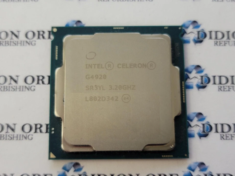 INTEL Celeron G4920 SR3YL 3,20 GHz 2 MB 54 W SKU 15446 Foto 1 de 2
