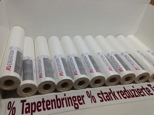Vinyltapete AS 11x 1048-16 (11Rollen) Rauputz Weiß Flur Wohnzimmer Restposten - Bild 1 von 7