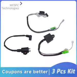 3PCS ET950 ET650 IE45 TG950 With Magneto Ignition Coil Ignitor for Generator - Picture 1 of 6
