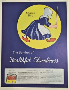 Antique 1927 Old Dutch Cleanser Ad - Picture 1 of 3