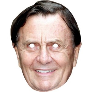 Barry Humphries - Celebrity Card Face Mask - Ready To Wear - Fancy Dress