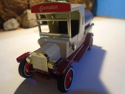 MATCHBOX MODELS OF YESTERYEAR 1912 MODEL T FORD TANKER, CARNATION FARM   5-205-5 - Image 1 of 4