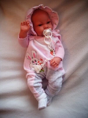 Reborn M.Llorenz Rebornbaby Rebornpuppe Puppe Sammlerpuppe Babypuppe Puppenbaby - Bild 1 von 4