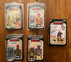 Hasbro STAR WARS: TVC - REBELS "MURAL" SET OF 6 ACTION FIGURES (The Ghost Crew) - Picture 1 of 12