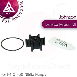 Johnson 09-824P-9 Impeller Service Repair Kit│For F4 & F38 Nitrile Pumps - Picture 1 of 2