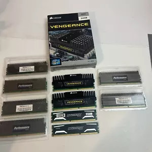 Corsair Vengeance 8GB (2x4GB) DDR3 1600 CMZ24GX3M6A1600C9 Ballistix Sport 4GB - Picture 1 of 11