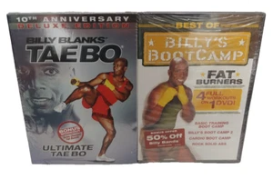 Billy Blanks 10th Annivers Ultimate Tae Bo DVD Best Of Billy's Bootcamp DVD New - Picture 1 of 6