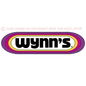 4 inch wide WYNNS vintage logo decal hot rod, NHRA, gasser, drag race - Picture 1 of 2