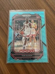 2022 Prizm Monopoly Tari Eason Teal Wave RC Rookie - #33 - Picture 1 of 2