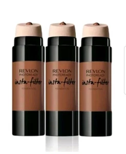 REVLON Photoready Insta-Filter Foundation - 450 MOKKA - NEU/VERSIEGELT (Menge 3) - Bild 1 von 4