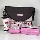 Tupperware Hello Kitty 4 Piece Meal Set Insulated Bag Tumbler Food Boxes Unused
