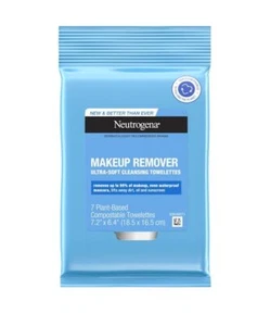 Neutrogena Ultra-Soft Makeup Remover Wipes for Waterproof Makeup, 7 Count - Picture 1 of 1